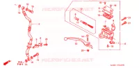 MAITRE CYLINDRE DE FREIN AVANT pour Honda FS 125 SONIC de 2004