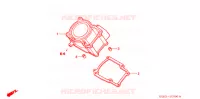 CYLINDRE pour Honda FS 125 SONIC C de 2002
