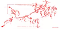 FAISCEAU DES FILS pour Honda FS 125 SONIC C de 2003
