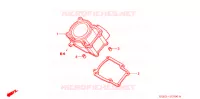 CYLINDRE pour Honda FS 125 SONIC C de 2008
