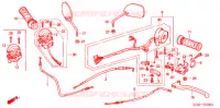 LEVIER DE GUIDON   CABLE   COMMODO pour Honda FS 125 SONIC C de 2008