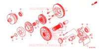 TRANSMISSION PRIMAIRE pour Honda F6B 1800 BAGGER de 2013