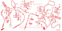 LEVIER DE GUIDON   CABLE   COMMODO pour Honda STORM 125 TAMBOR DELANTERO de 2012
