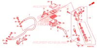 MAITRE CYLINDRE DE FREIN ARRIERE (NC700S) pour Honda NC 700 35KW de 2013