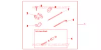 KIT FIXATION GPS pour Honda NC 700 35KW de 2013