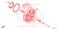 ROUE AVANT pour Honda NC 700 35KW de 2013