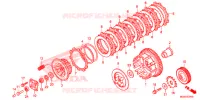 EMBRAYAGE (NC700S/SA) pour Honda NC 700 de 2013