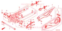 BRAS OSCILLANT pour Honda INTEGRA 700 de 2013