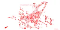 CADRE pour Honda INTEGRA 700 de 2013
