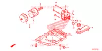 CARTER   POMPE   FILTRE A HUILE pour Honda INTEGRA 700 de 2013