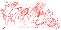 COUVERCLES LATERAUX pour Honda INTEGRA 700 de 2013