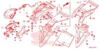 FEU ARRIERE pour Honda INTEGRA 700 de 2013