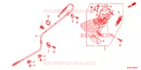 LEVIER DE FREIN DE STATIONNEMENT pour Honda INTEGRA 700 de 2013