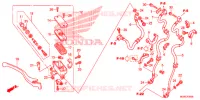 MAITRE CYLINDRE DE FREIN AVANT pour Honda INTEGRA 700 de 2013