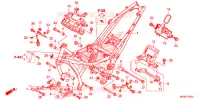 CADRE pour Honda NC 700 ABS de 2013
