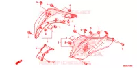 CAPOT pour Honda NC 700 ABS de 2013