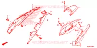 COUVERCLES LATERAUX pour Honda NC 700 ABS de 2013