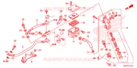 MAITRE CYLINDRE DE FREIN ARRIERE (NC700SA/SD) pour Honda NC 700 ABS de 2013