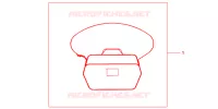 SAC INTERIEUR DE TOP CASE pour Honda NC 700 ABS de 2013