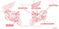 AUTOCOLLANTS pour Honda NC 700 ABS de 2013