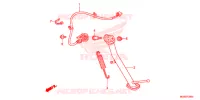 BEQUILLE pour Honda NC 700 ABS de 2013