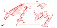 COUVERCLES LATERAUX pour Honda NC 700 ABS de 2013