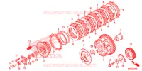 EMBRAYAGE (NC700S/SA) pour Honda NC 700 ABS de 2013