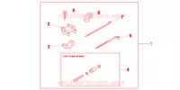 KIT FIXATION GPS pour Honda NC 700 ABS de 2013
