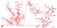 MAITRE CYLINDRE DE FREIN AVANT (NC700SA/SD) pour Honda NC 700 ABS de 2013