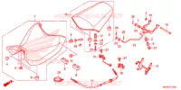 SELLE pour Honda NC 700 ABS de 2013
