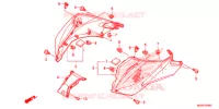 CAPOT pour Honda NC 700 ABS DCT 35KW de 2013