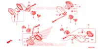 CLIGNOTANT pour Honda NC 700 ABS DCT 35KW de 2013