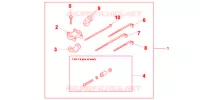 KIT FIXATION GPS pour Honda NC 700 X ABS DCT 35KW de 2013