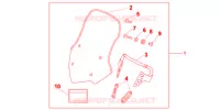 PARE BRISE pour Honda NC 700 X ABS DCT 35KW de 2013