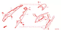 COUVERCLES LATERAUX pour Honda NC 700 X ABS DCT de 2013