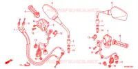 POIGNEE   COMMODO   CABLE (NC700XD) pour Honda NC 700 X ABS DCT de 2013