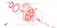 ROUE AVANT pour Honda NC 700 X ABS DCT de 2013