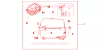 TOP CASE 45L pour Honda NC 700 X ABS DCT de 2013