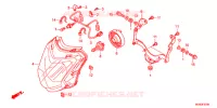 PHARE pour Honda NC 700 X ABS DCT de 2013