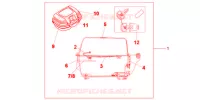 TOP CASE 45L pour Honda NC 700 X ABS DCT de 2013