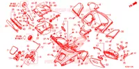 PROTEGE JAMBES pour Honda FORZA 300 de 2013
