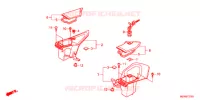 VIDE POCHE pour Honda DEAUVILLE 700 de 2011