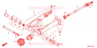BRAS OSCILLANT pour Honda DEAUVILLE 700 de 2011