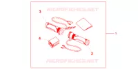GRIP HEATER(12A T pour Honda DEAUVILLE 700 de 2011