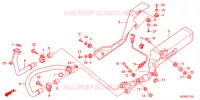 SILENCIEUX D'ECHAPPEMENT pour Honda DEAUVILLE 700 de 2011