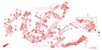 CADRE (SC1255,6,8) pour Honda SC 125 de 2008