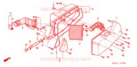 FILTRE A AIR (SC1255,6,8) pour Honda SC 125 de 2008