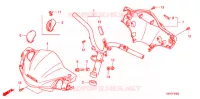 GUIDON   CARENAGE (3) pour Honda SC 125 de 2008