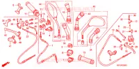 LEVIER DE GUIDON   CABLE   COMMODO (1) pour Honda SC 125 de 2008