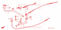 PEDALE DE FREIN (SC1255,6,8) pour Honda SC 125 de 2008
